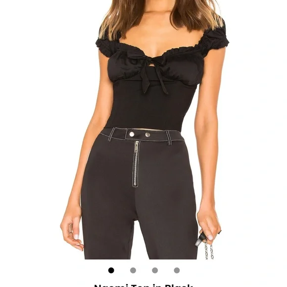 I.AM.GIA NAOMI Black Top - Picture 5 of 6